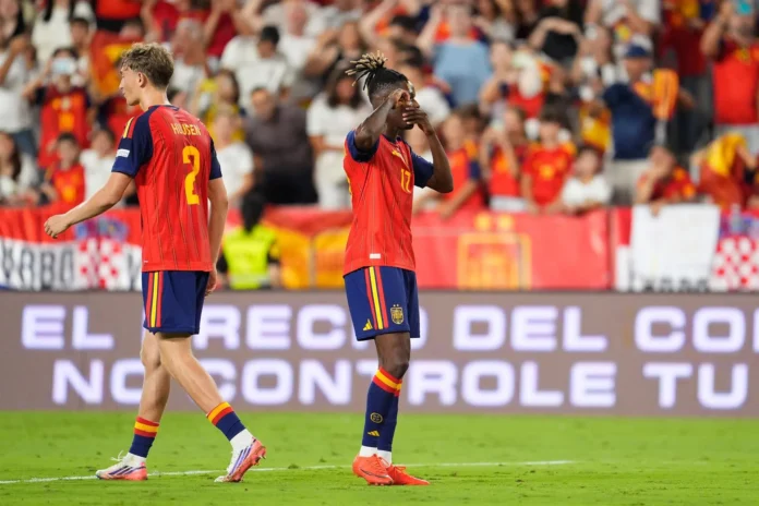 Fútbol/Selección.- Nico Williams deja la concentración de la selección por molestias musculares