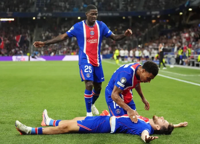 Fútbol/Supercopa.- AV.- El París Saint-Germain, campeón de la Supercopa de Europa con un 2-1 al Aston Villa