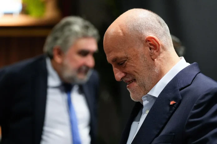 Fútbol.- Tebas recuerda a Rodríguez Uribes las "referencias a Goebbels" por parte del Gobierno