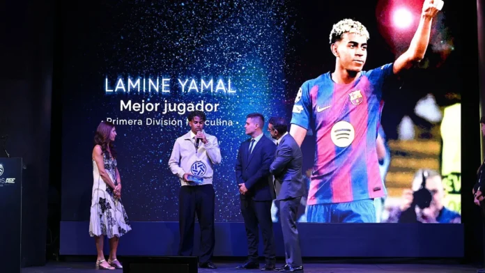 Fútbol.- Yamal, Guijarro, la campeona del mundo, Morata y Cazorla, entre los premiados en la Gala de los V Premios AFE