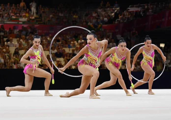 Gimnasia.- España logra la plata en la final del ejercicio mixto del Mundial de gimnasia rítmica