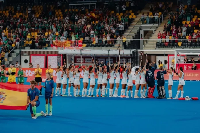 Hockey hierba/Selección.- España debuta con una trabajada victoria en el Mundial femenino de hockey hierba