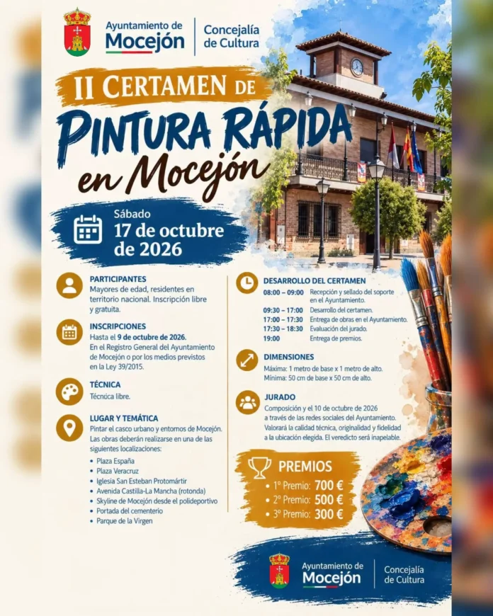 II CERTAMEN DE PINTURA RÁPIDA DE MOCEJÓN