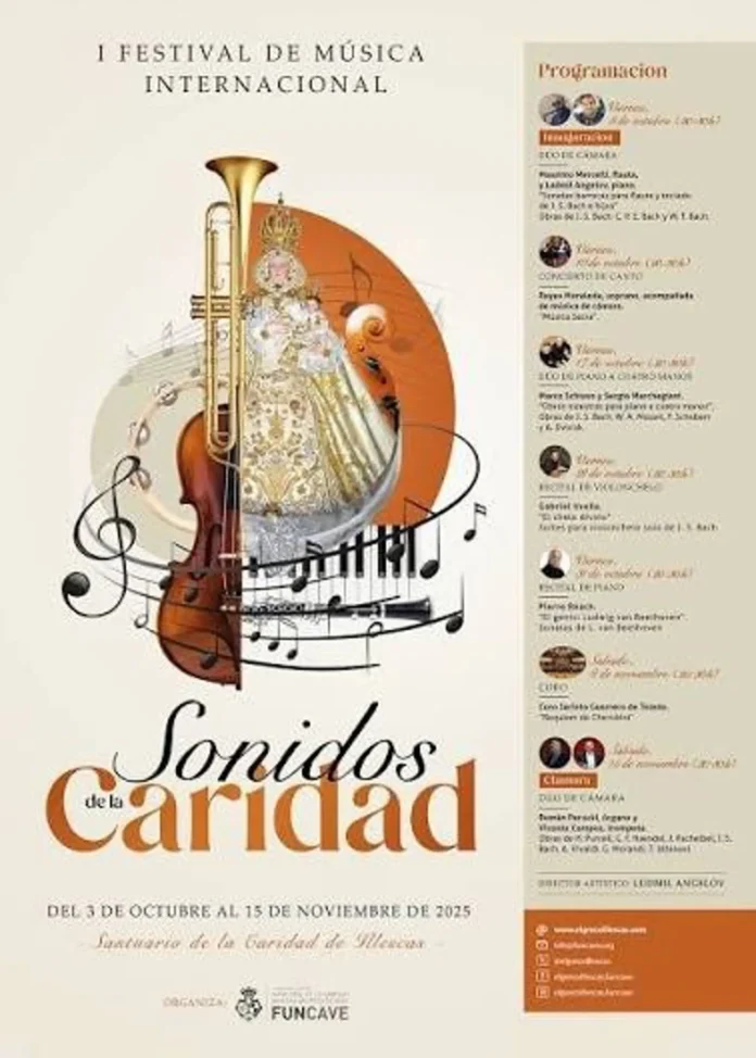 Intérpretes de proyección internacional pasarán este otoño por Illescas para participar en 'Sonidos de la Caridad'