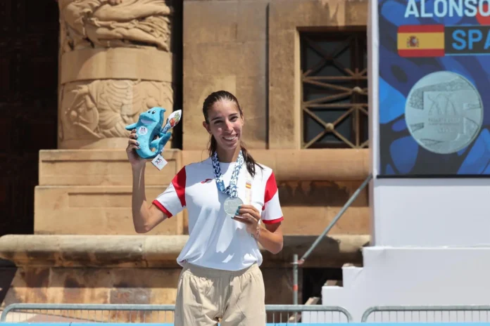 JJ.OO.- Sandra Alonso estrena el medallero de España en los Juegos Mediterráneos con una plata en contrarreloj