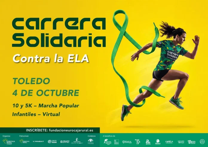 La Carrera Solidaria contra la ELA de Eurocaja Rural cumple cinco años buscando batir "todos los récords" de recaudación