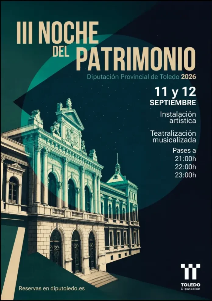 La Diputación de Toledo abre las puertas del Palacio Provincial para celebrar la III Noche del Patrimonio