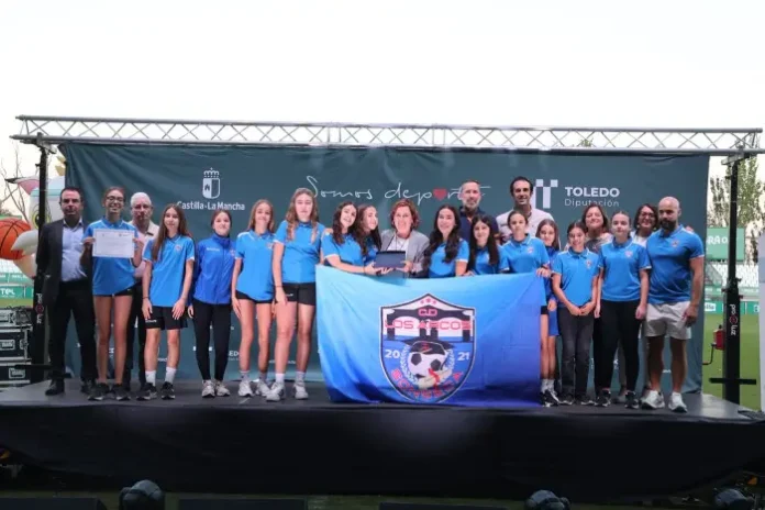 La Diputación de Toledo reconoce a los campeones provinciales de la temporada 2025-2026 en una gala con 72 entidades premiadas