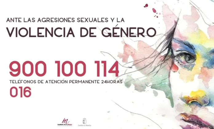 La línea 900 100 114 de atención en C-LM a las víctimas de la violencia machista recibe un 15,4% más de llamadas en 2026