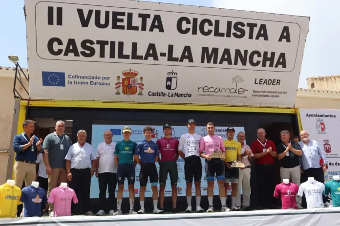 La llegada de la II Vuelta Ciclista Castilla-La Mancha LEADER a Agramón sitúa a la comarca Campos de Hellín en el panorama del ciclismo nacional