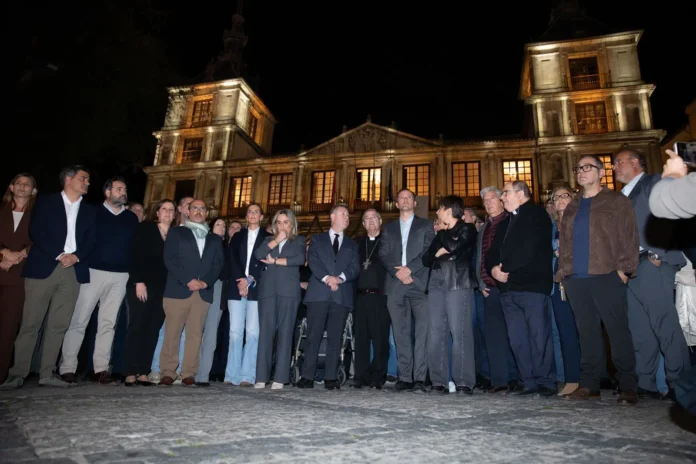 Las instituciones de C-LM guardan un minuto de silencio por Urda convocados por la FEMP