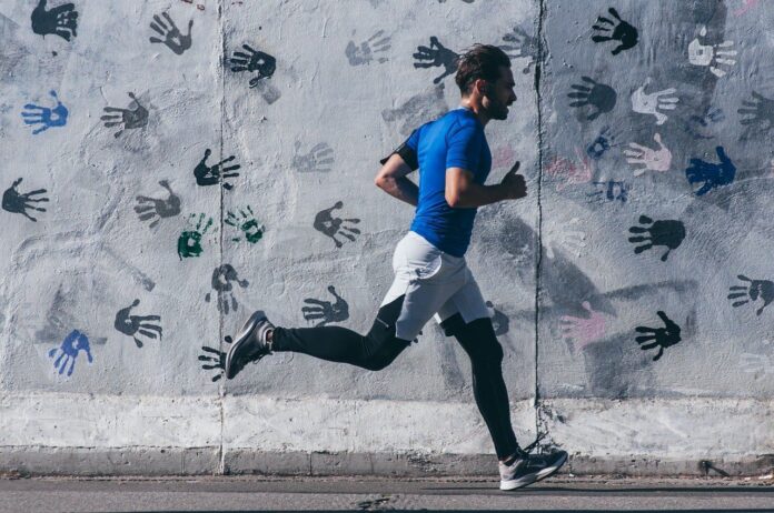 Hombre corriendo