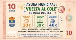 MÁS DEL 80 POR CIENTO DE LAS FAMILIAS BENEFICIARIAS YA HAN SOLICITADO LAS AYUDA DE LA ‘VUELTA AL COLE’
