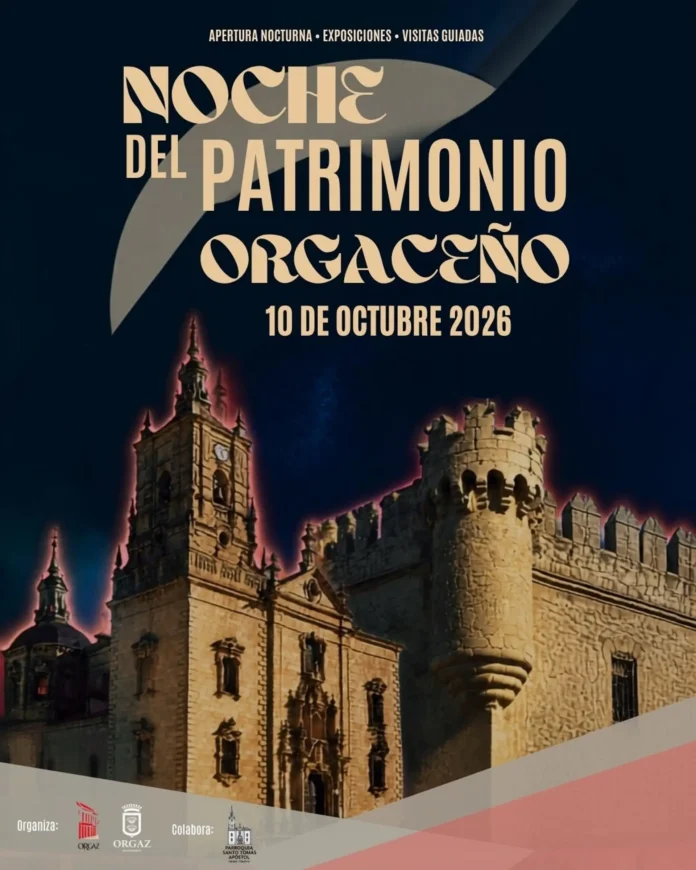 Orgaz abrirá sus principales monumentos de noche y de forma gratuita el sábado en la Noche del Patrimonio Orgaceño
