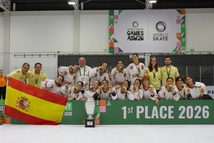 Patinaje.- Chevi Guzmán y el patinaje artístico lideran la cosecha de cinco oros de España en Asunción