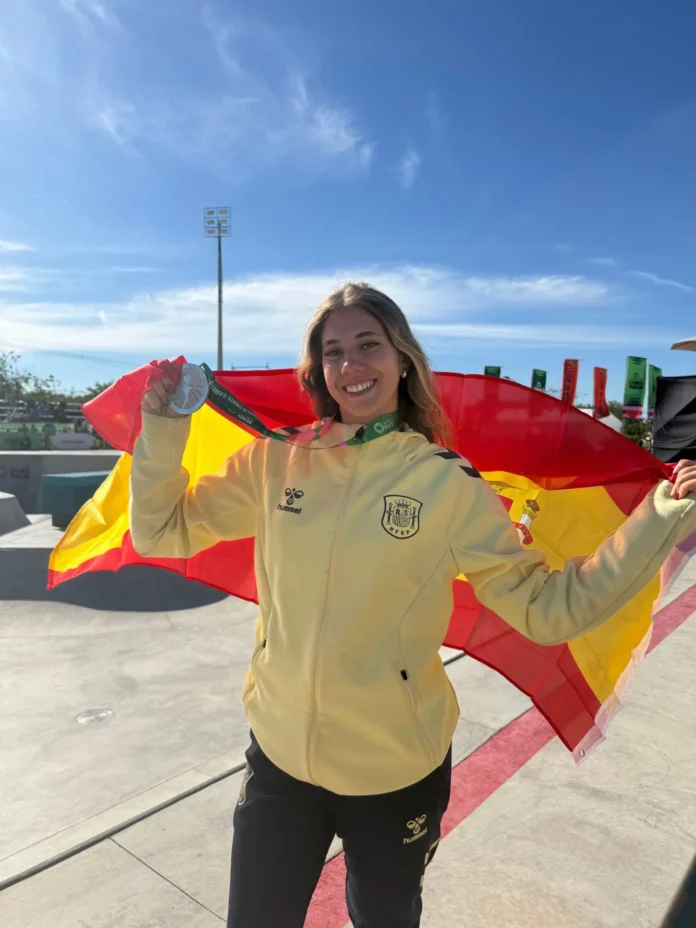 Patinaje.- La plata de Carla Martín y el bronce de Manuel Taibo cierran la cosecha de 47 medallas de España en Asunción