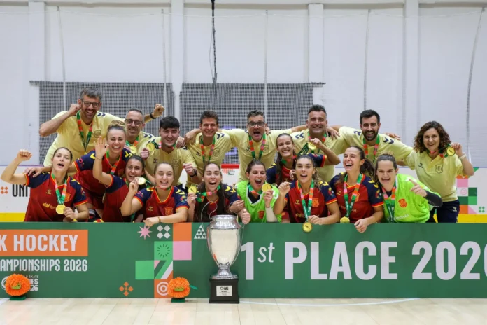 Patinaje.- La selección española femenina de hockey patines logra su noveno título mundial en Asunción
