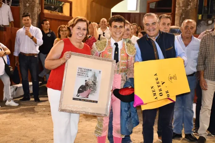 Pedro Medina se alza con el V Certamen de Novilleros sin Picadores “Domingo Ortega” en la final celebrada en Talavera de la Reina