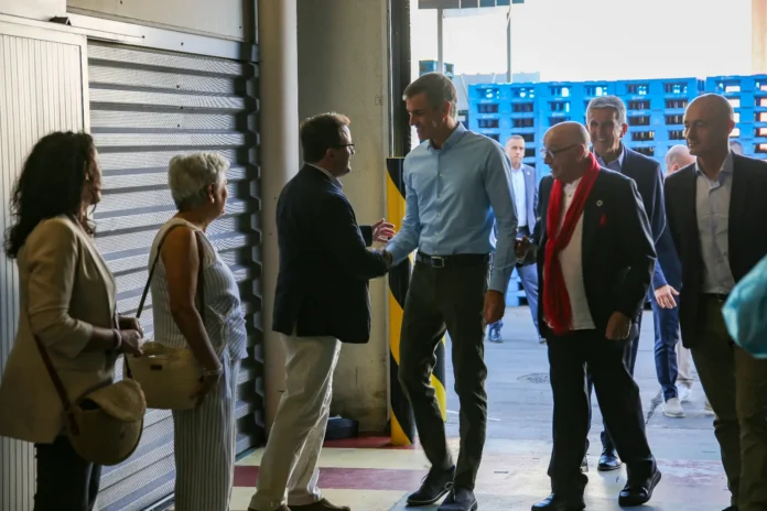 Pedro Sánchez visita Noblejas y conoce el Proyecto Noblejas Industrial