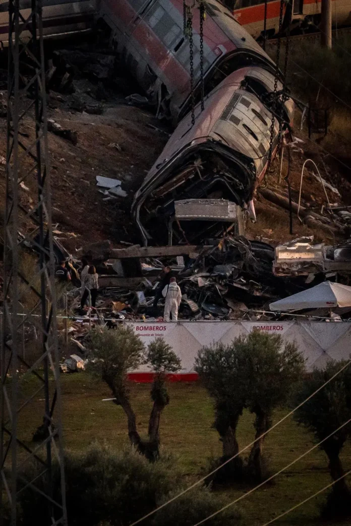 Portugal confirma la muerte de un nacional en el accidente ferroviario de Urda (Toledo)