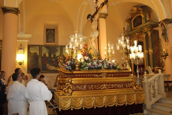 Quintanar inicia el Solemne Quinario en honor al Santísimo Cristo de Gracia