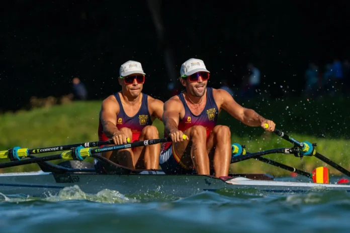 Remo.- El doble scull y el cuatro scull españoles se meten en semifinales del Mundial