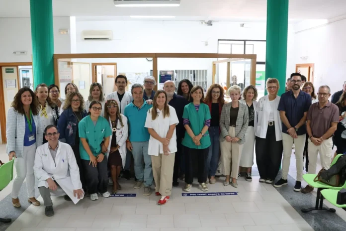 Ruiz Santos agradece el trabajo coordinado de los profesionales sanitarios y de los equipos técnicos que contribuyeron a la reapertura del Centro de Salud de Madrigueras “en tiempo récord”