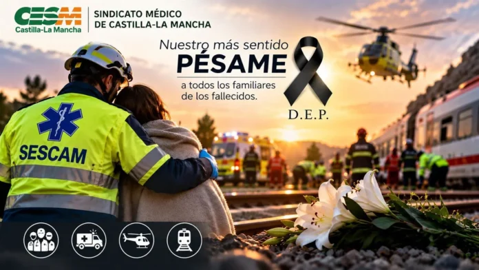 Sindicato Médico C-LM, "orgulloso" de profesionales sanitarios: "Están cuidando, ayudando y salvando vidas"