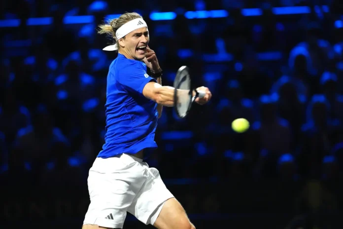 Tenis.- Alexander Zverev sella la victoria de Europa en la Laver Cup