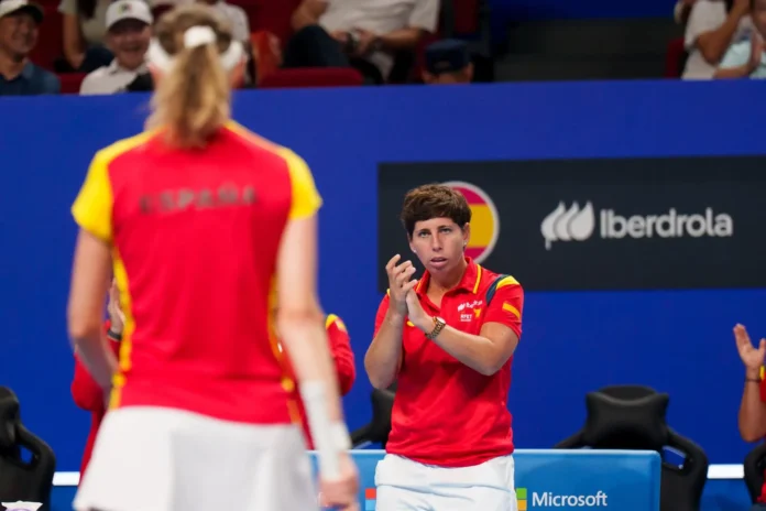 Tenis/BJKC.- Carla Suárez: "Chequia es un rival complicado, viene con un equipo muy muy completo"