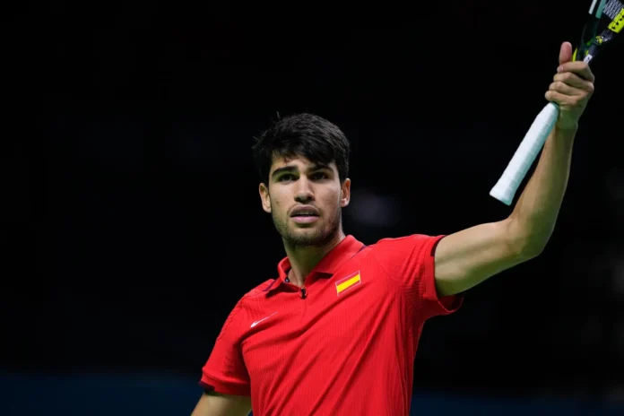 Tenis/Davis.- AV. Alcaraz, Jódar, Davidovich, Pedro Martínez y Granollers, equipo español para la Final 8 de la Davis