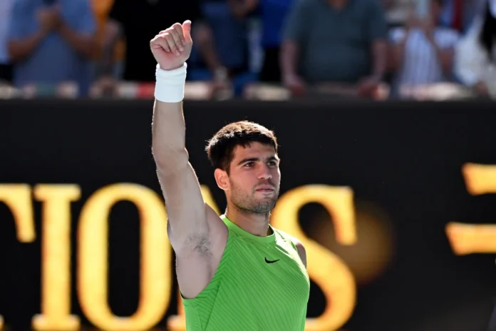 Tenis.- El español Carlos Alcaraz participará en el '1 Point Slam' del Abierto de Australia 2027