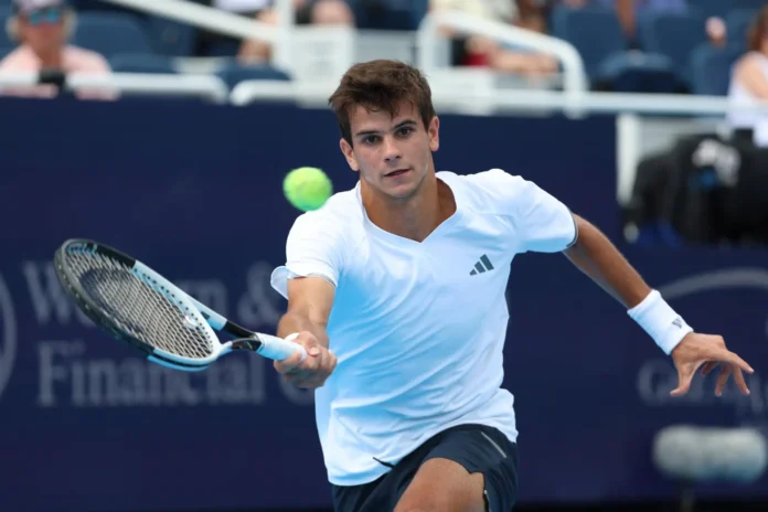 Tenis.- El tenista español Rafa Jódar deja escapar a Cobolli y los cuartos de final de Cincinnati