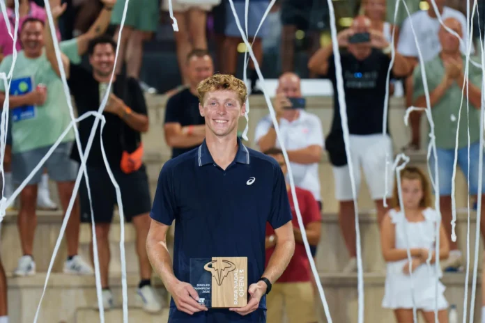 Tenis.- El tenista francés Felix Balshaw, campeón del Rafa Nadal Open by Movistar 2026