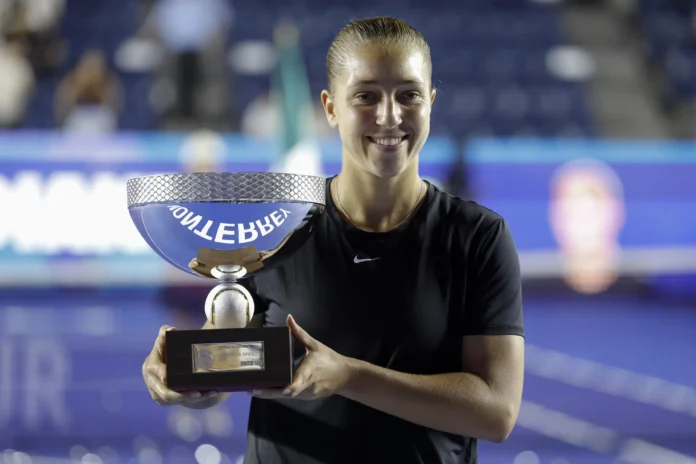Tenis.- La francesa Diane Parry supera a Elise Mertens y logra su primer título WTA en Monterrey