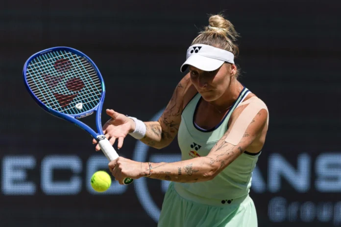 Tenis.- La jugadora checa Marketa Vondrousova recurre su sanción de cuatro años por dopaje