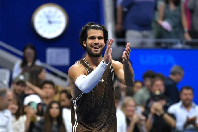 Tenis/US Open.- Carlos Alcaraz: "Estoy recuperando bastante bien, que es lo que me preocupaba"