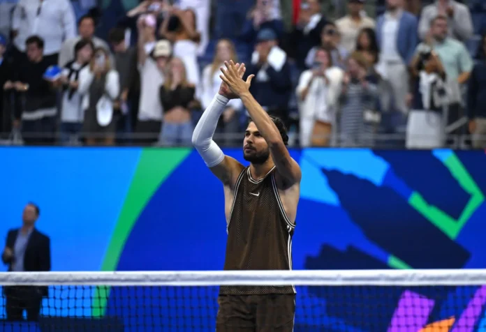 Tenis/US Open.- Carlos Alcaraz: "No hay razón para tener miedo, estoy golpeando normal"