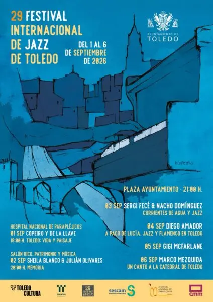 Toledo apuesta por el patrimonio en la 29ª edición del Festival Internacional con las actuaciones de Marco Mezquida, Gigi McFarlane o Diego Amador