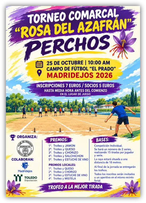 Torneo comarcal de Perchos «Rosa del Azafrán»