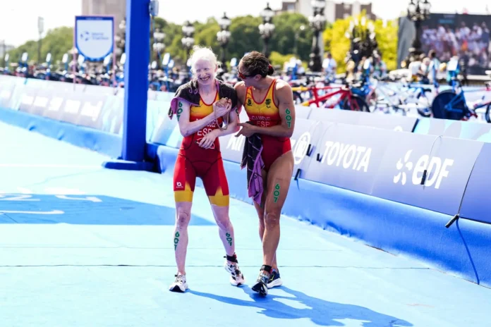 Triatlón.-Susana Rodríguez y Sara Pérez alargan su reinado con otro oro en Mundial de Triatlón Paralímpico de Pontevedra