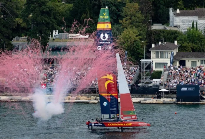 Vela.- España gana la prueba de Ginebra y se afianza en la segunda plaza de la general de SailGP