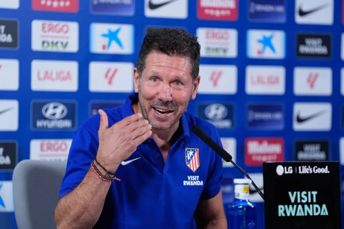 VÍDEO: Fútbol.- Diego Pablo Simeone: "A veces, ganar cinco partidos no significa que estés haciendo las cosas muy bien"